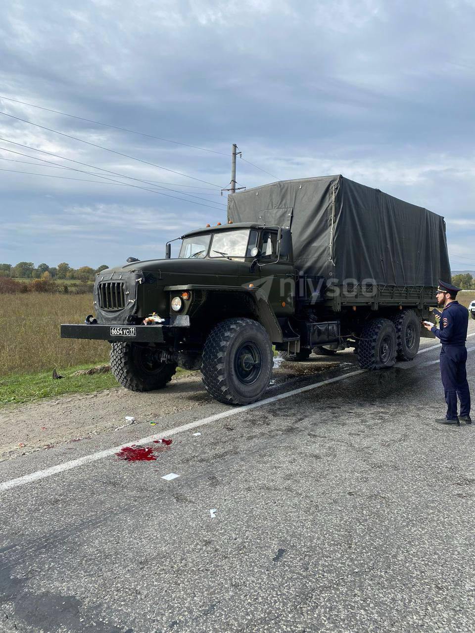 В Чечне расстреляли военный ''Урал'' РФ: есть жертвы