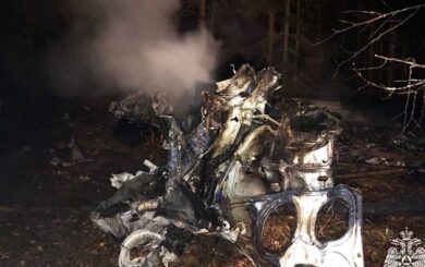 У Кіровській області рф розбився вертоліт санавіації