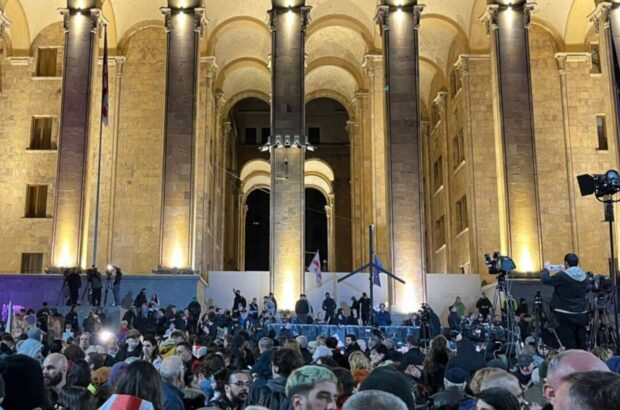 У Тбілісі розпочинається мітинг через фальсифікацію виборів: деталі