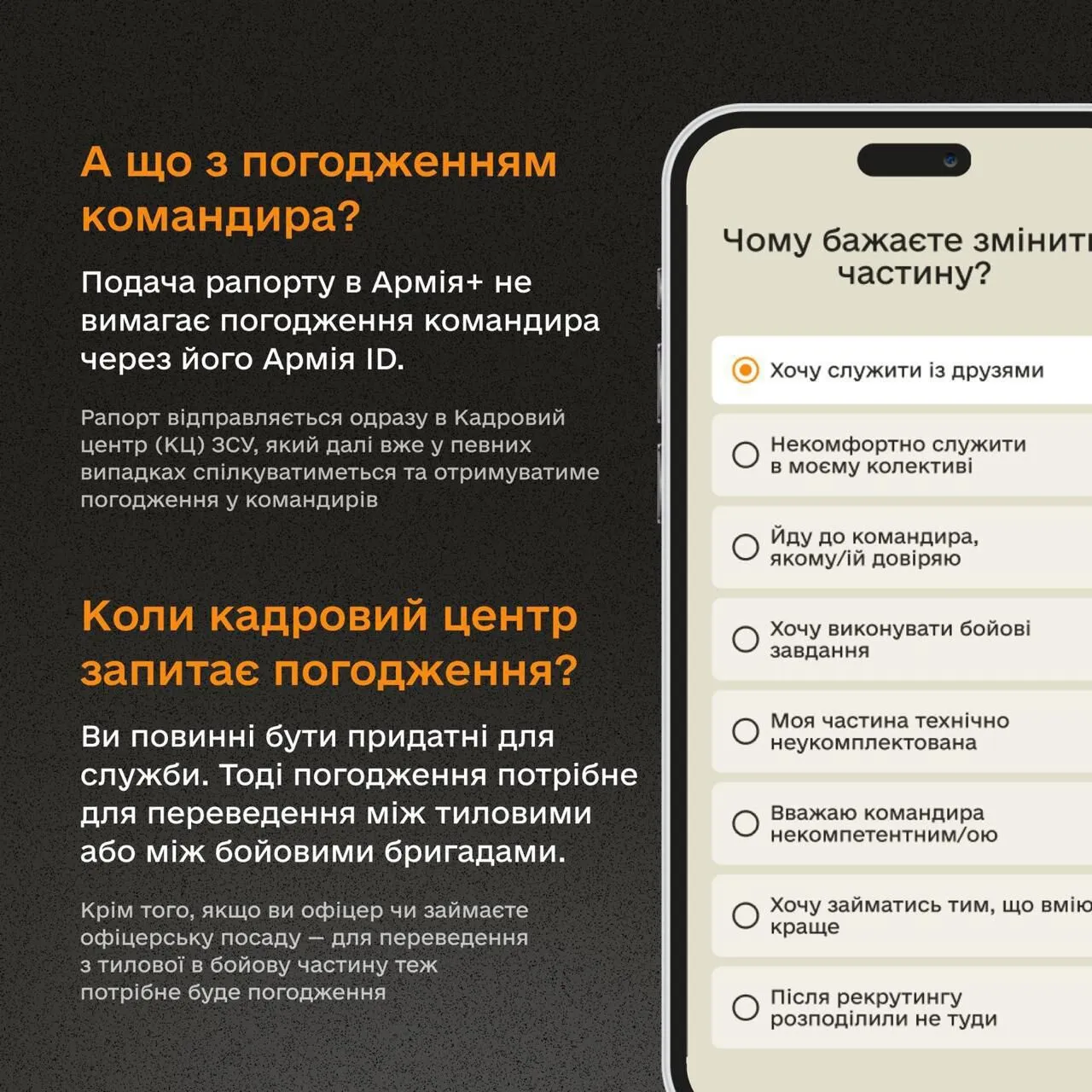 Переведення без бюрократії: як працює нова система подання рапортів у ЗСУ