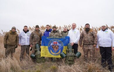 185 гуманитарная миссия на Донбасс: Валерий Дубиль, БФ молодежной инициативы »Надежда» и благотворители передали РЕБи
