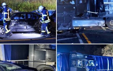 Масштабна аварія у Німеччині: вантажівка пошкодила 50 авто та травмувала 26 людей