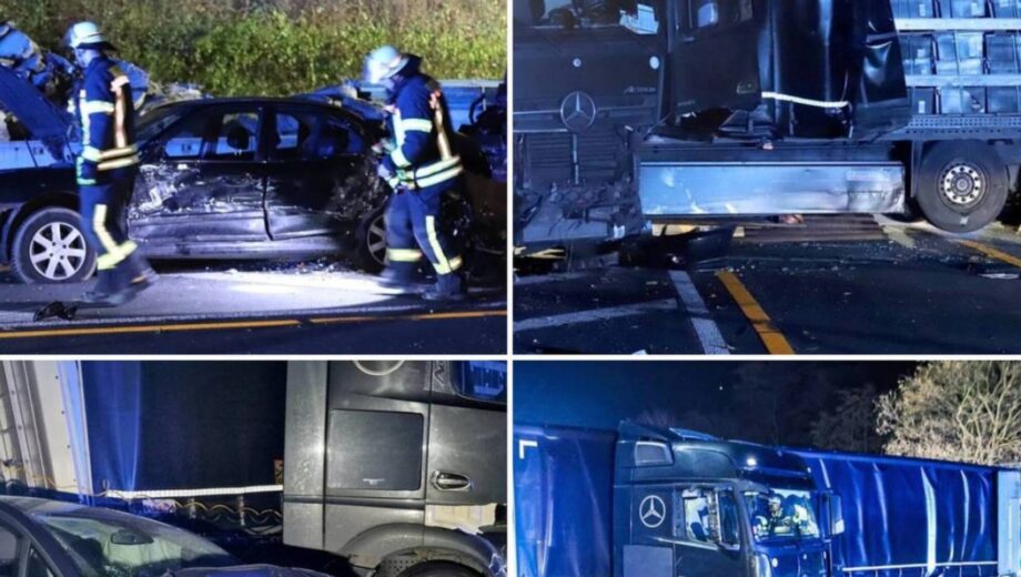 Масштабна аварія у Німеччині: вантажівка пошкодила 50 авто та травмувала 26 людей