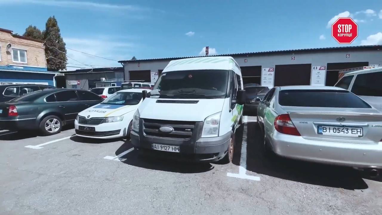 Авто полиции на площадке ''ЗС Авто Груп''