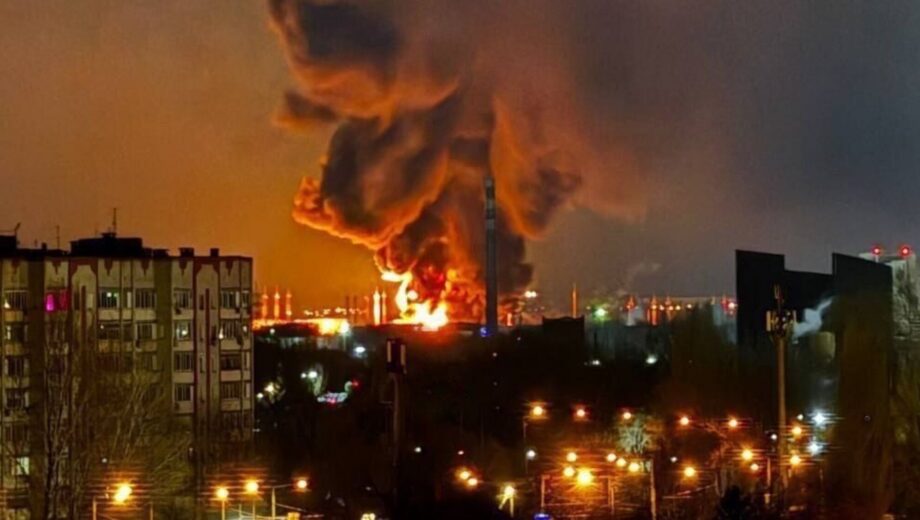 Удар дронов по Саратовской области: пострадала нефтебаза