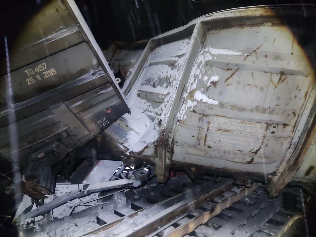 У Бурятії з рейки зійшли 22 порожні вагони, пошкоджено шість метрів колій