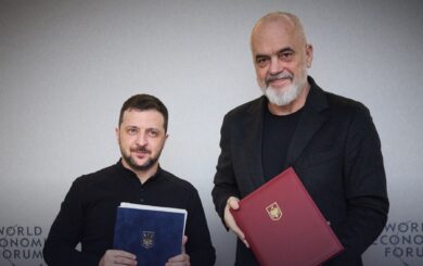 Украина и Албания заключили договор на 10 лет о сотрудничестве по безопасности и восстановлению
