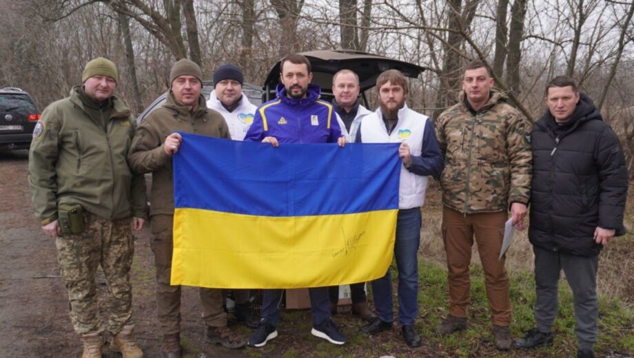 Помощь на Кураховском направлении – БФ »Надежда» Валерия Дубиля совместно с Евгением Довбней передали РЭБы для ВСУ