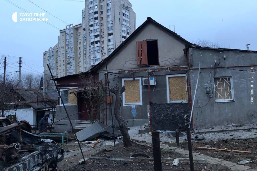 Массированная ночная атака на Запорожье: оккупанты выпустили 18 беспилотников
