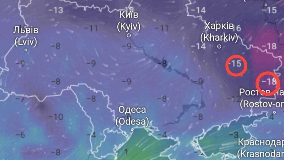 Морозний фронт накриває Україну: температура до -18° вже 17 лютого