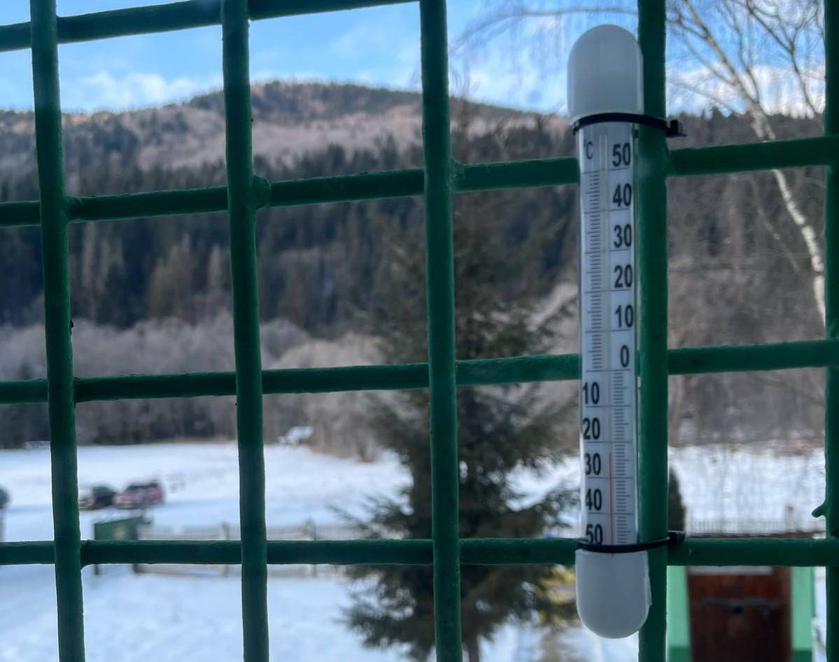 В Карпатах экстремальные морозы: пограничники зафиксировали до -30° в горах