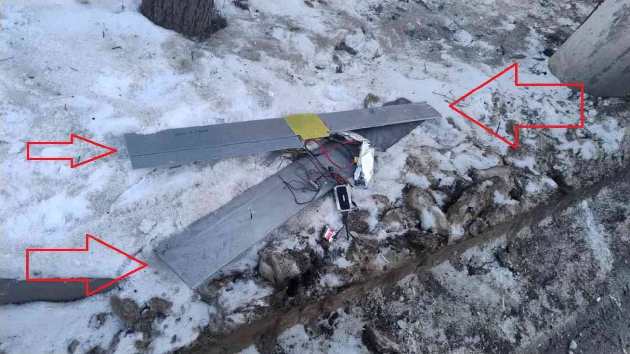 В Сумах обнаружен новый тип российского ударного БПЛА