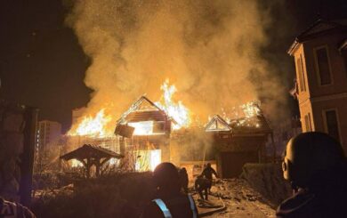 Массированная атака дронами: взрывы в Киеве, Харькове и других городах