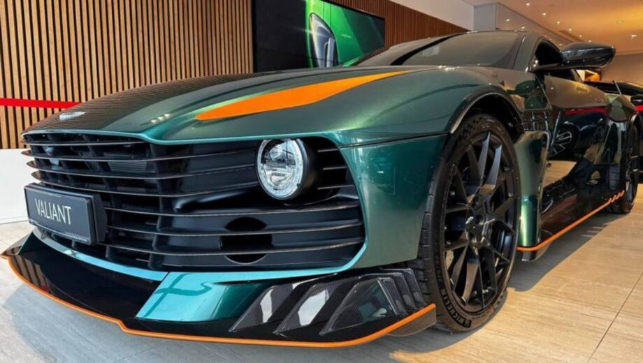 Эксклюзивный Aston Martin Valiant за 2,5 млн долларов заметили в Украине