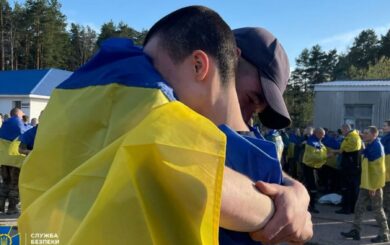 Украина вернула из российского плена 277 защитников накануне Пасхи