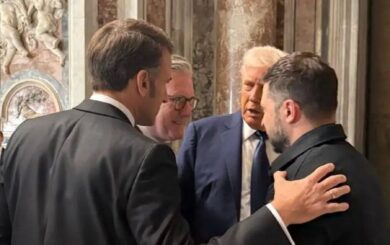 Трамп попросив Макрона залишити зустріч із Зеленським — експерти зі зчитування губ