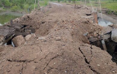 Вооруженные силы Украины вероятно атаковали село Званое дронами