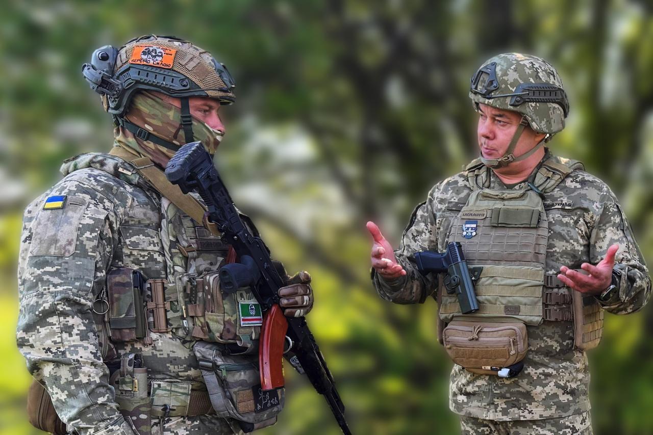 Генерал привітав військових