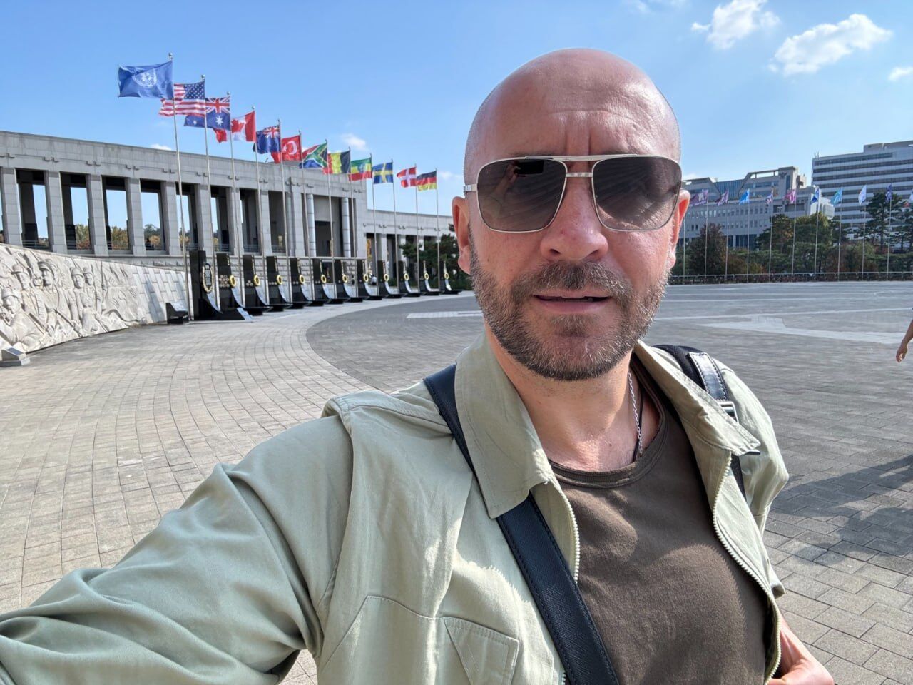 Фото з місця події: Роман Бочкала під час подорожі до Сеулу