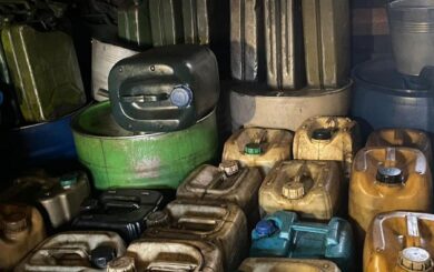В Полтавской области разоблачили нелегальную торговлю горючим возле международной трассы
