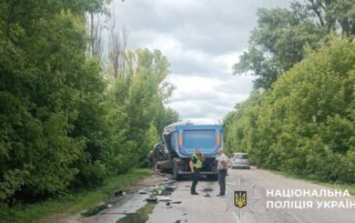 ДТП на выезде из Кагарлыка: водитель DAF оказался в больнице