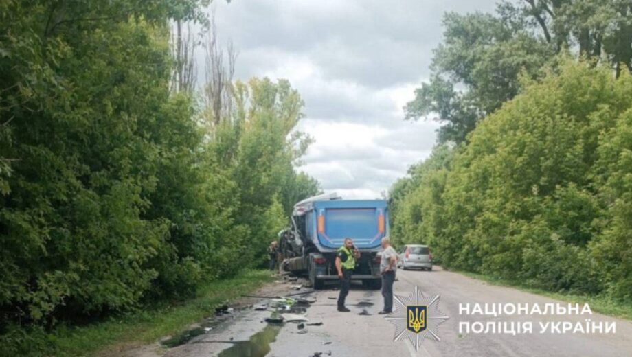 ДТП на выезде из Кагарлыка: водитель DAF оказался в больнице