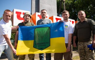 БФ молодежной инициативы »Надежда» передал помощь медикам и военным в Сумской области