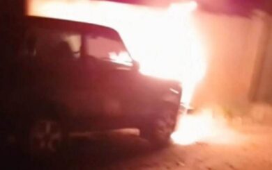 ”Ахмат” втрачає техніку: у Маріуполі партизани підірвали авто кадирівців