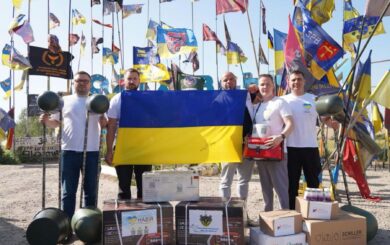 Помощь на передовую: Дубиль, Присяжнюк и фонд »Надежда» поддержали бойцов в трех направлениях фронта