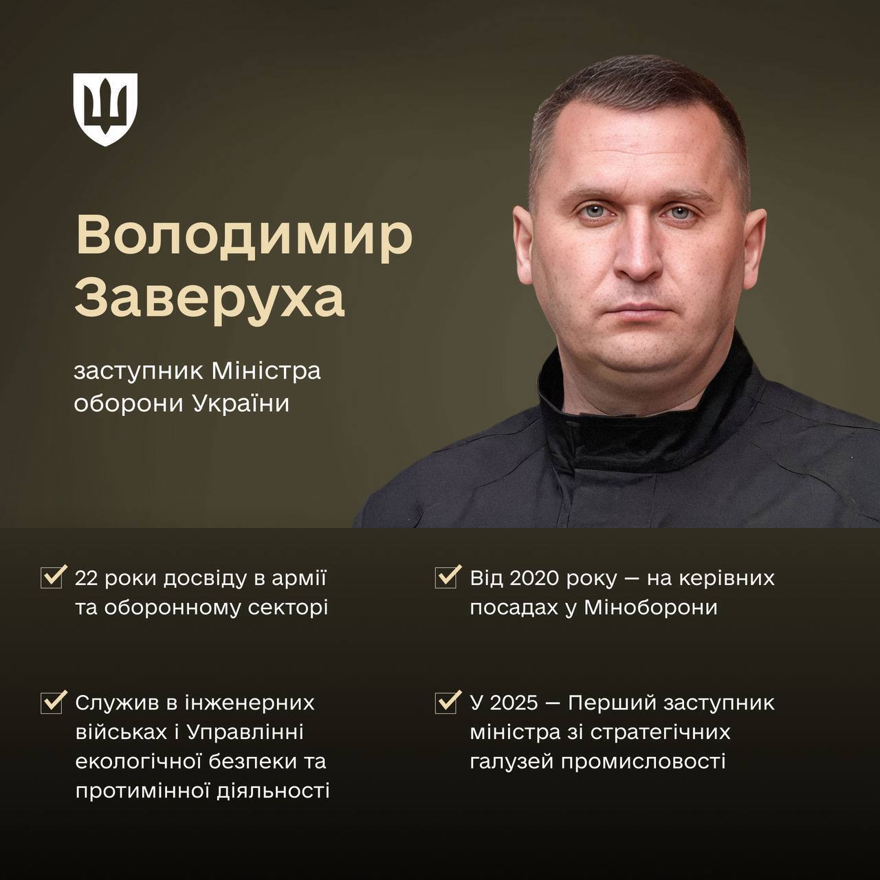 Кадровые изменения в оборонном секторе Украины