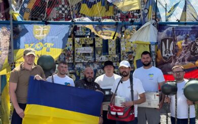 До Дня медичного працівника Валерій Дубіль, Віта Присяжнюк і фонд ”Надія” здійснили гуманітарну місію на Донеччину та Сумщину
