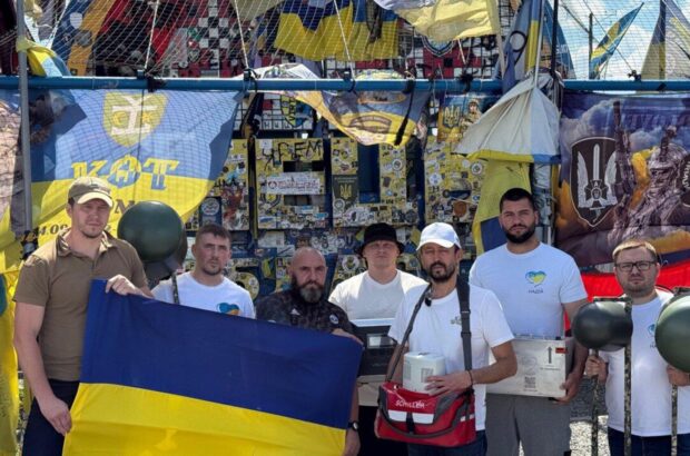 До Дня медичного працівника Валерій Дубіль, Віта Присяжнюк і фонд ”Надія” здійснили гуманітарну місію на Донеччину та Сумщину