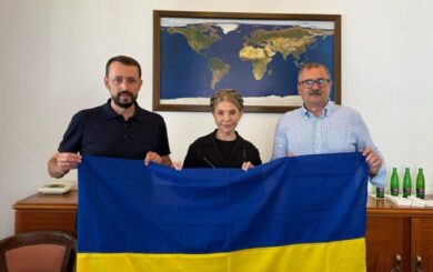 Юлия Тимошенко в Чехии: Демократический мир не устал поддерживать Украину!