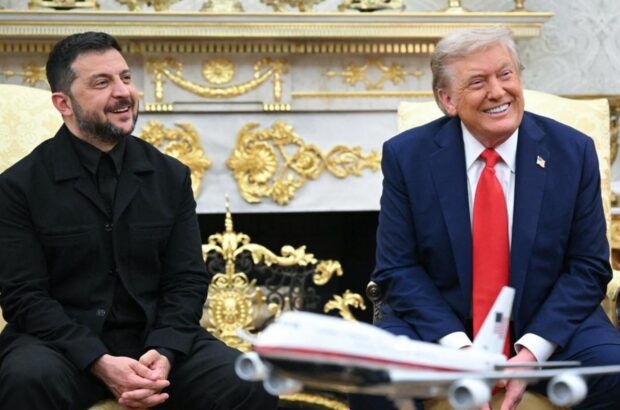 Костюм Зеленского вызвал шутку и комплимент от Трампа в Белом доме