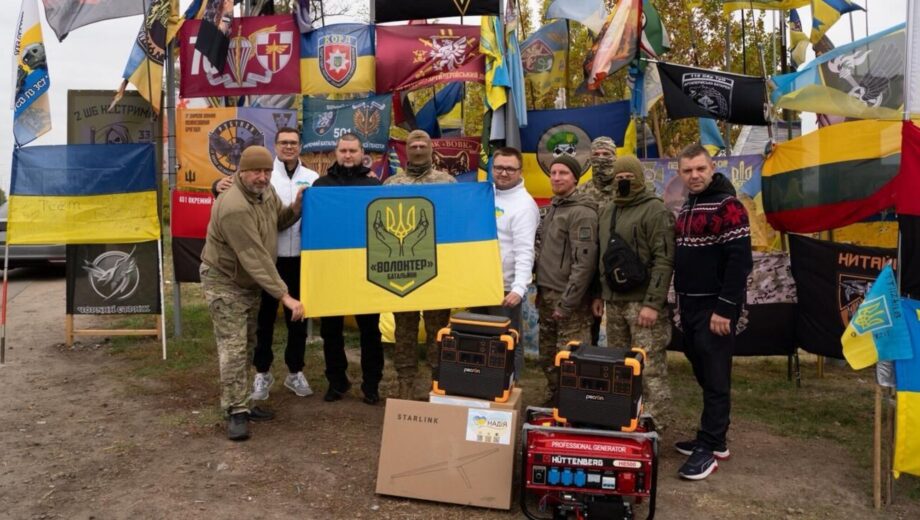 Волонтеры »Надежды» вместе с партнерами доставили технику на Черниговщину и Сумщину в пределах 355-й и 356-й миссий