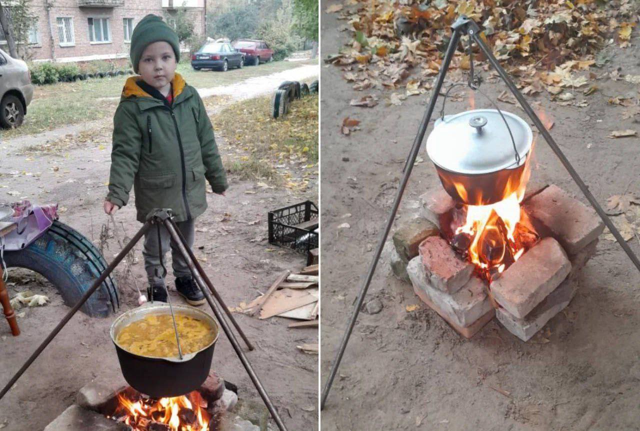 Шостка в темряві