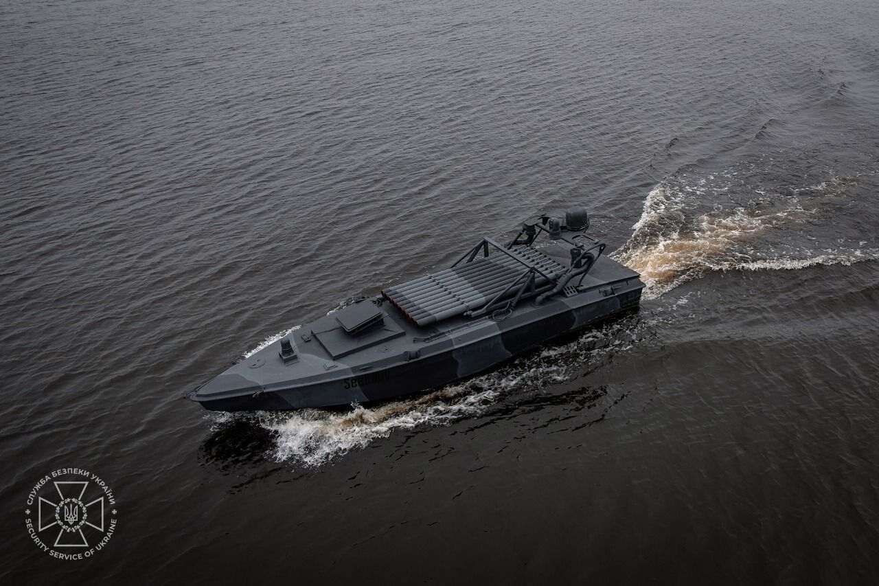 СБУ показала нове покоління морських дронів ''Sea Baby'', які били по Кримському мосту