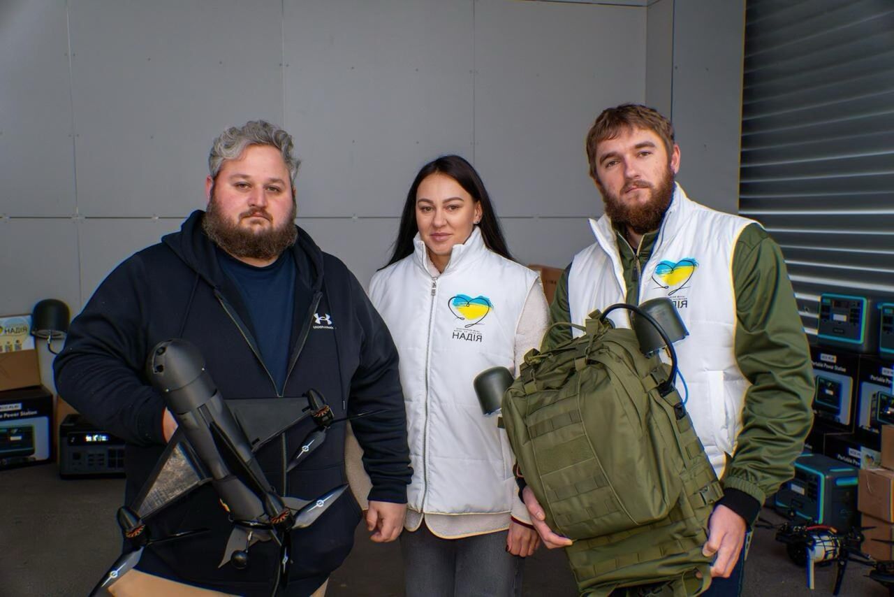 30 миссий для ГУР и 360 выездов на фронт: фонд ''Надежда'' и БФ ''Батальон Волонтер'' с партнерами укрепляют украинскую оборону