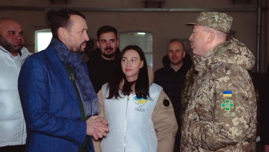 »Поддерживаем тех, кто ежедневно сдерживает врага на передовой»: Валерий Дубиль и фонд »Надежда» передали очередную партию помощи пограничникам