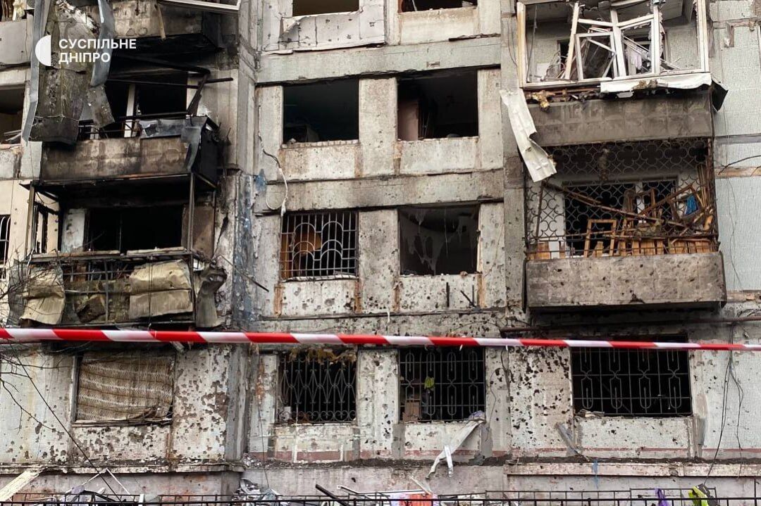 В ночной атаке по Днепру ранены 14 человек, среди них 11-летний ребенок