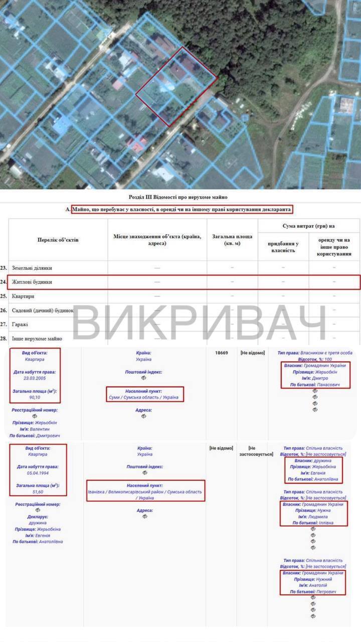 Бывший прокурор Жеребкин руководит охраной лесов и задекларировал десятки миллионов имущества