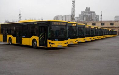 В Киев прибыли еще 20 современных автобусов: столица продолжает обновлять общественный транспорт