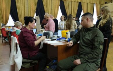 Разом для перемоги: ДКВС зібрала понад 35 літрів крові для поранених