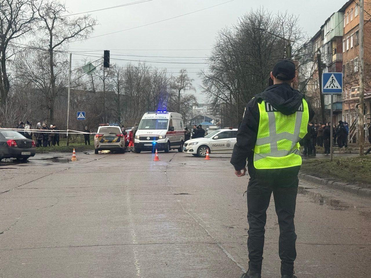 ДТП с участием полиции в Прилуках