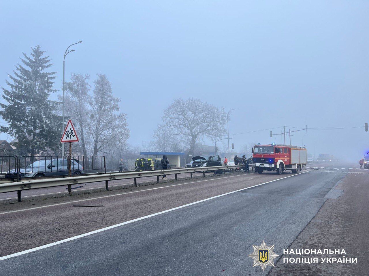 Возле Ровно произошла авария с восемью авто