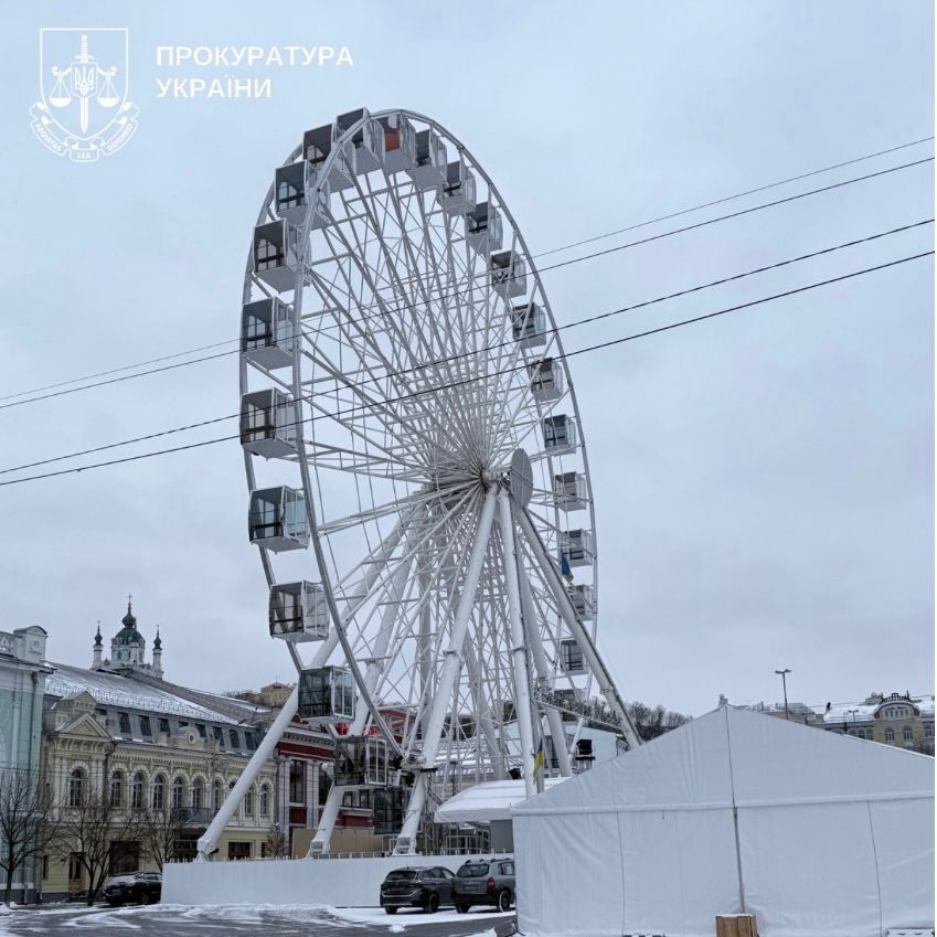 Контрактова площа без Колеса огляду