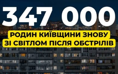 В Киевской области действуют аварийные графики: свет будут подавать с интервалами