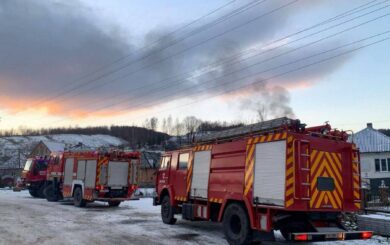Мощный взрыв на газопроводе »Дружба» в Закарпатье: вспыхнул пожар