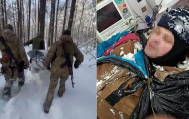 На Рівненщині прикордонники винесли з лісу двох потерпілих від переохолодження