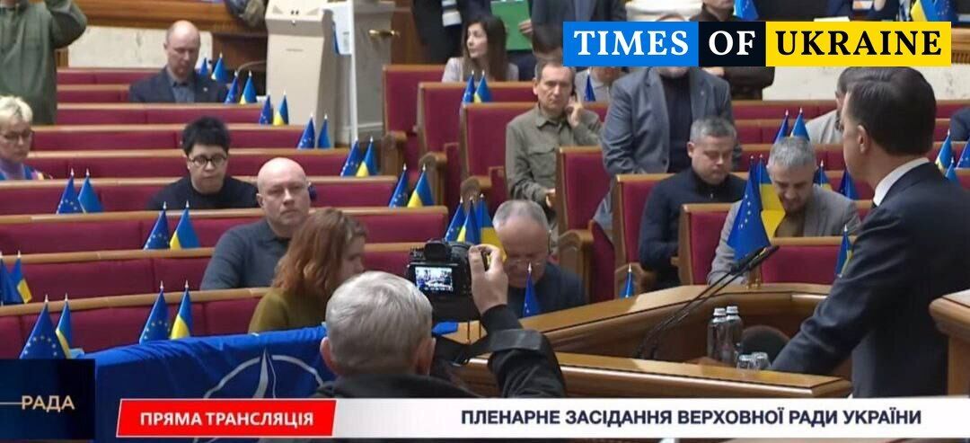 Генсек НАТО виступав перед майже порожньою залою ВР